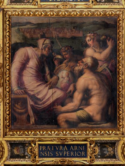 Allegory of San Giovanni Valdarno by Giorgio Vasari